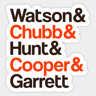 Super Bowl Browns, the Dawg Pound returns to Cleveland Sticker